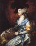 Thomas Gainsborough Mrs.Siddons oil painting on canvas